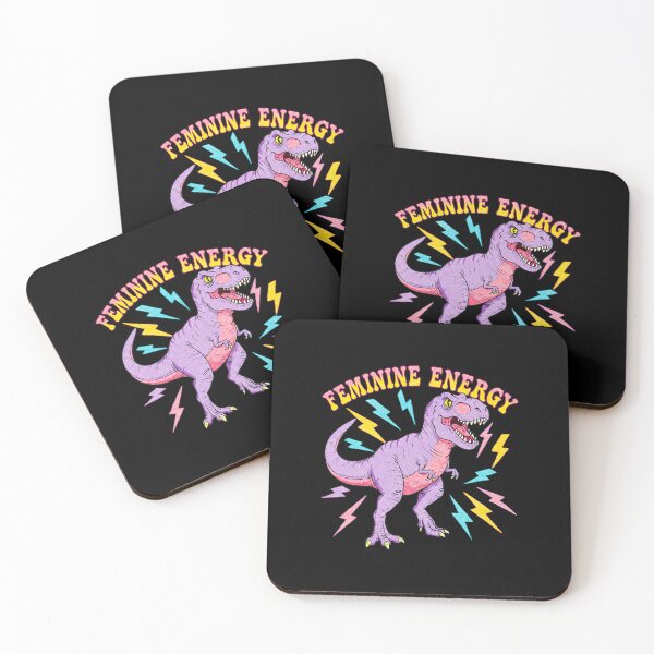 Item preview, Feminine Energy T-Rex Dinosaur designed and sold by TeeARTHY.