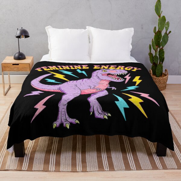 Item preview, Feminine Energy T-Rex Dinosaur designed and sold by TeeARTHY.