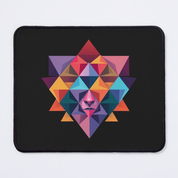 Item preview, Geometric face designed and sold by Sparkofart07.