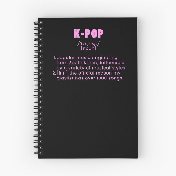 Item preview, K-pop dictionary funny meme description designed and sold by anokiwear.
