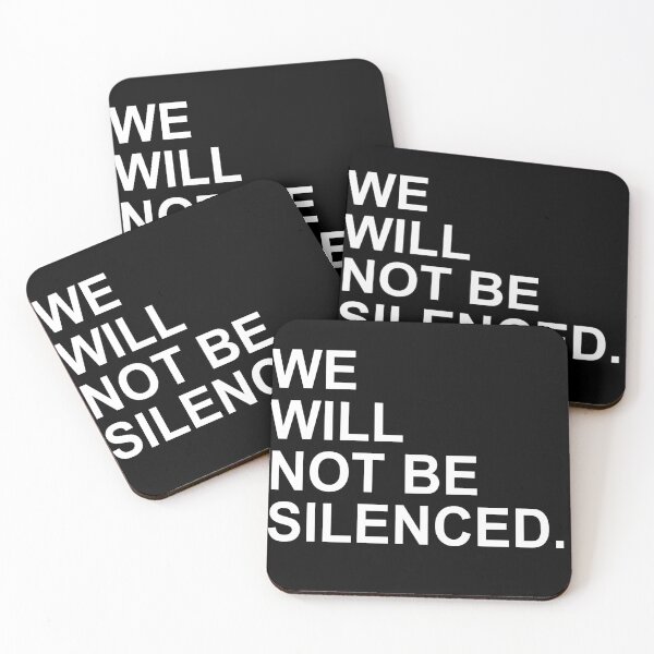 Item preview, We Will Not Be Silenced – Freedom of Speech Protest Tee | Unapologetic Voice, Resist Censorship & Stand for Expression designed and sold by House Sparrow.