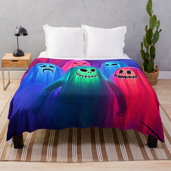 Item preview, Spooky Night of Colorful Ghosts Design designed and sold by Health And Fitness Posts e-Store.