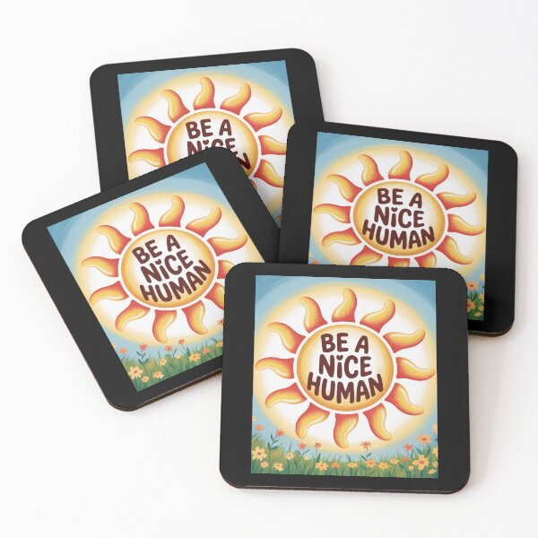 Item preview, Be a nice human designed and sold by Agu210.