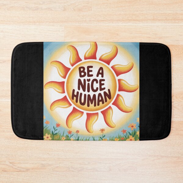Item preview, Be a nice human designed and sold by Agu210.