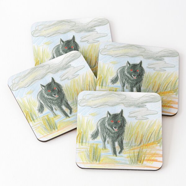 Item preview, Black Shuck 16 designed and sold by AIfolklore.