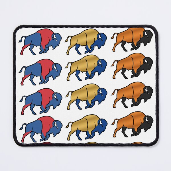 Item preview, Buffalo Pop Art Pattern – Bold Bison Repeating Design designed and sold by Thogan0416.