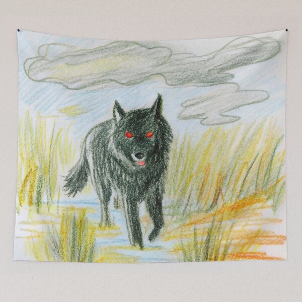 Item preview, Black Shuck 16 designed and sold by AIfolklore.