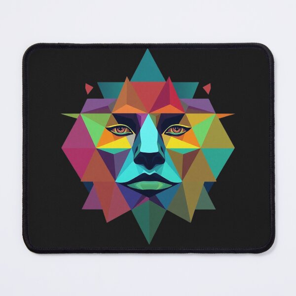 Item preview, Geometric face designed and sold by Sparkofart07.