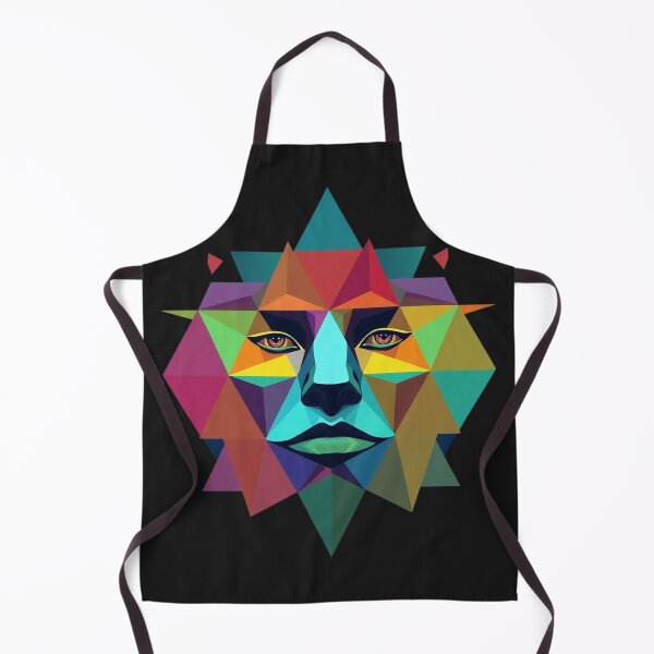 Item preview, Geometric face designed and sold by Sparkofart07.