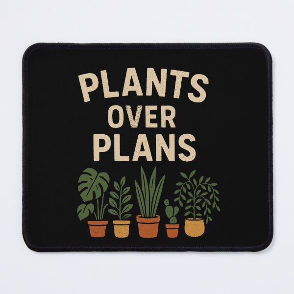 Item preview, Plants Over Plans ? Funny Plant Lover T-Shirt designed and sold by Long Family Gifts.
