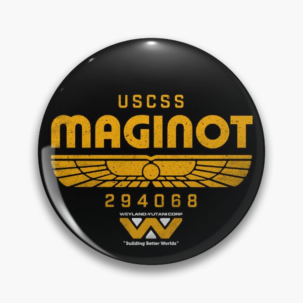Artikelvorschau, USCSS Maginot Weyland Yutani Logo Außerirdisches Raumschiff Erde entworfen und verkauft von therocketman.