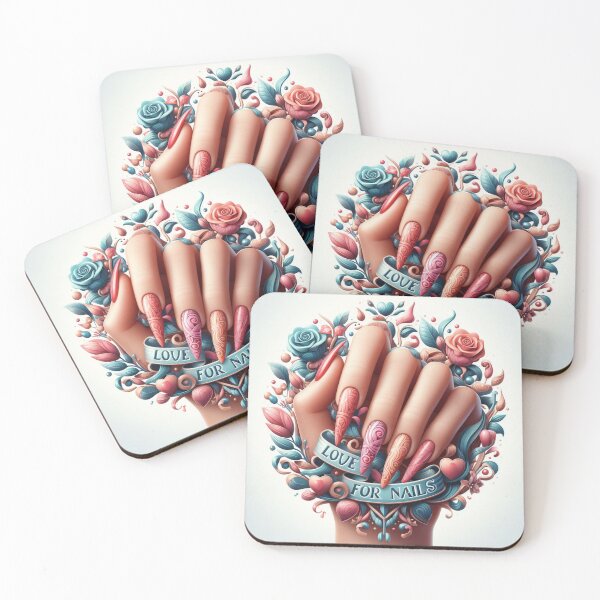 Item preview, Love for Nails (light skin edition)  designed and sold by desAIgns by Rosa.