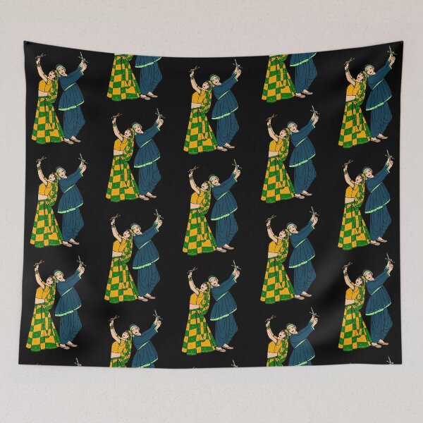 Item preview, Navaratri Dandiya Dance Celebration with Traditional Colorful Attire designed and sold by Swati's Digital Den.