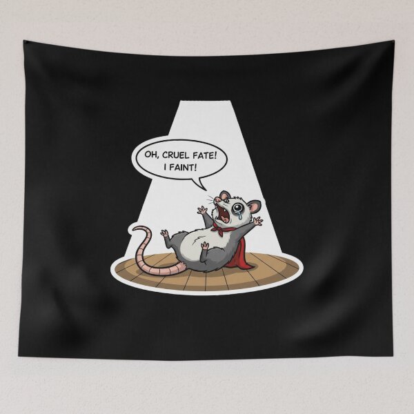 Item preview, Dramatic Possum – Cartoon Meme  designed and sold by Whisky1111.