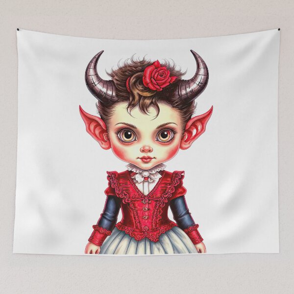 Item preview, Charming Little Demon Gent in Victorian Attire designed and sold by LanaGustavsson.