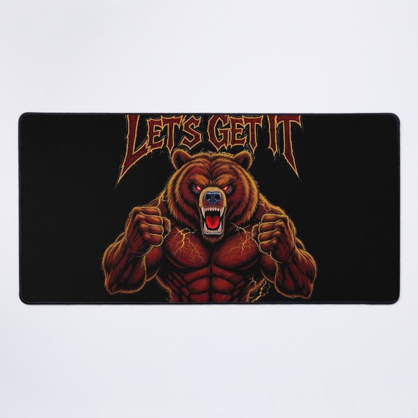 Item preview, Let's Get It - Bear Workout designed and sold by J-Shocks Designs.