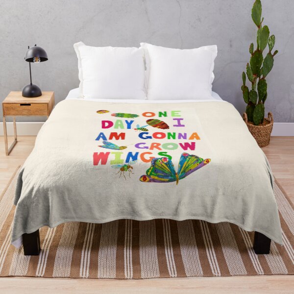 Item preview, One Day I Am Gonna Grow Wings – Caterpillar to Butterfly Inspirational Art designed and sold by SuccessHunters.