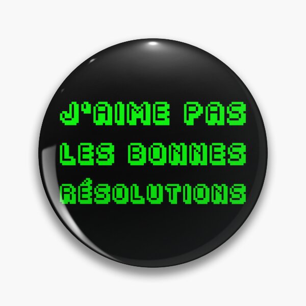 Item preview, I DON'T LIKE GOOD RESOLUTIONS! designed and sold by francoisville.