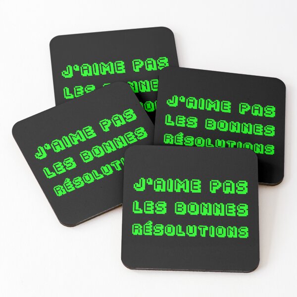 Item preview, I DON'T LIKE GOOD RESOLUTIONS! designed and sold by francoisville.