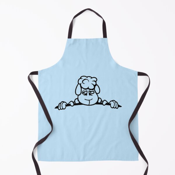 Item preview, Sheep Tired Behind Fence in Bag Sleepy Exhausted Sad designed and sold by shirt-o-mat.