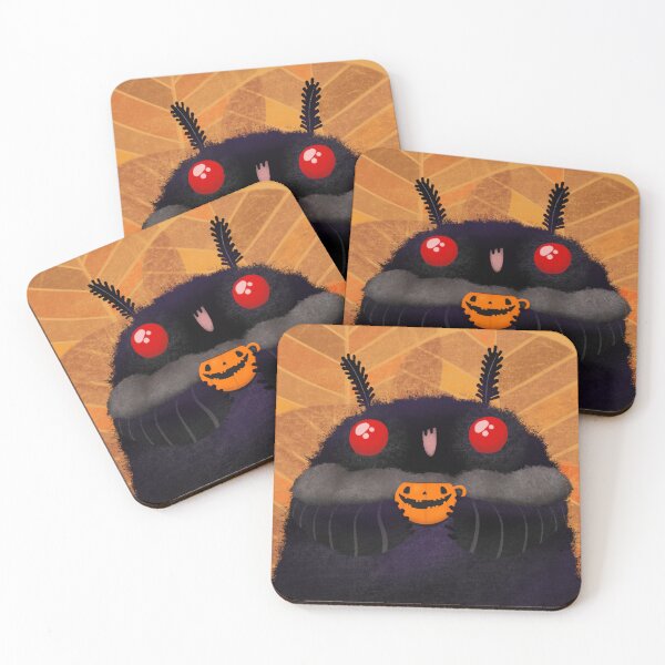 Item preview, Pumpkin Spice & Everything Nice Mothman designed and sold by poket.piktures.