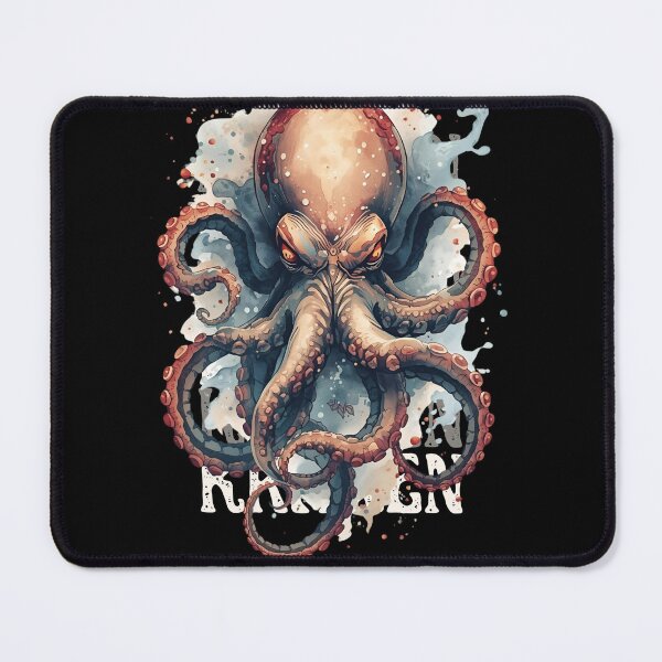 Item preview, Kraken in Watercolor designed and sold by PatronesKawai.