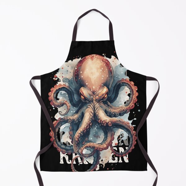 Item preview, Kraken in Watercolor designed and sold by PatronesKawai.