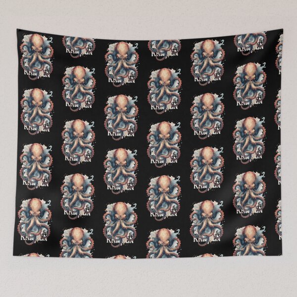Item preview, Kraken in Watercolor designed and sold by PatronesKawai.