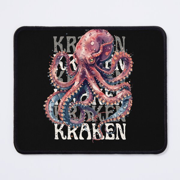 Item preview, Kraken in Watercolor designed and sold by PatronesKawai.
