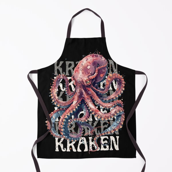 Item preview, Kraken in Watercolor designed and sold by PatronesKawai.