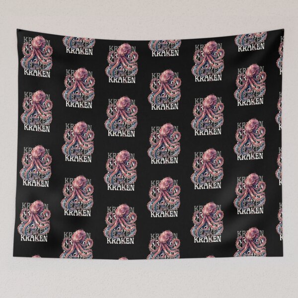 Item preview, Kraken in Watercolor designed and sold by PatronesKawai.