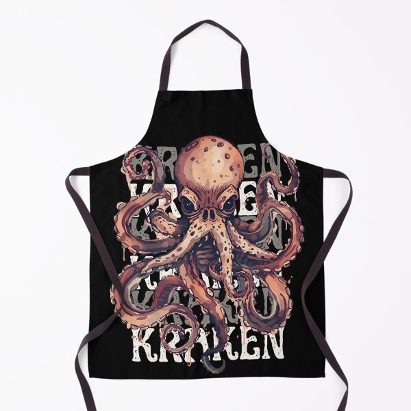 Item preview, Kraken in Watercolor designed and sold by PatronesKawai.
