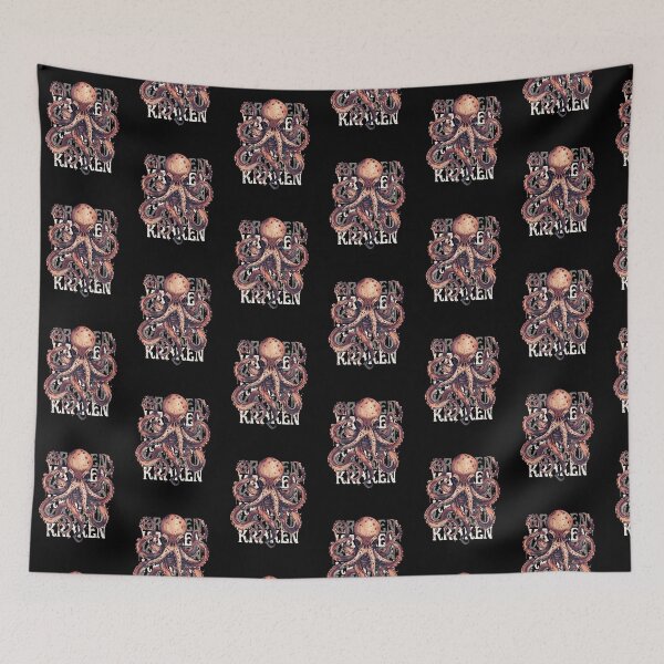 Item preview, Kraken in Watercolor designed and sold by PatronesKawai.