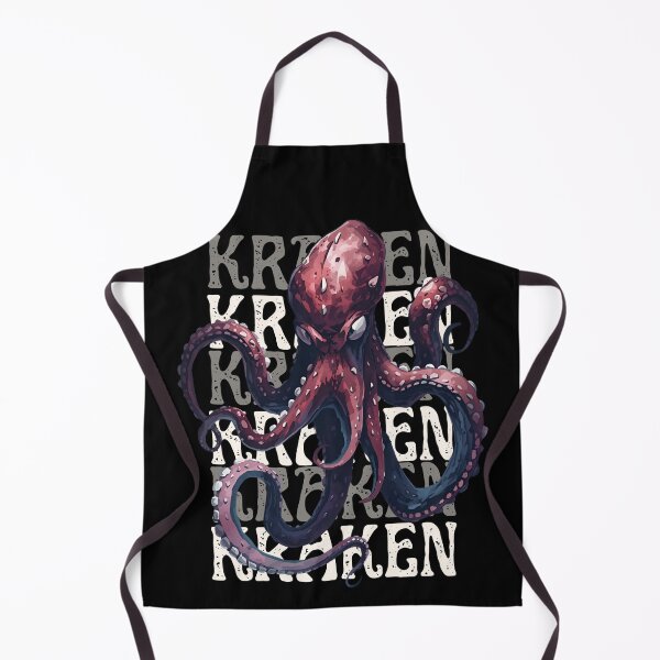 Item preview, Kraken in Watercolor designed and sold by PatronesKawai.