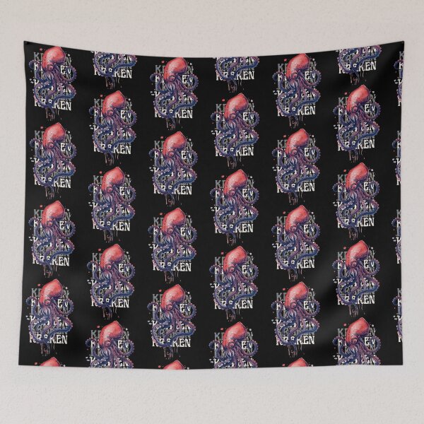 Item preview, Kraken in Watercolor designed and sold by PatronesKawai.