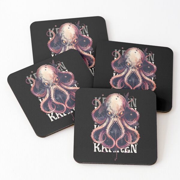 Item preview, Kraken in Watercolor designed and sold by PatronesKawai.
