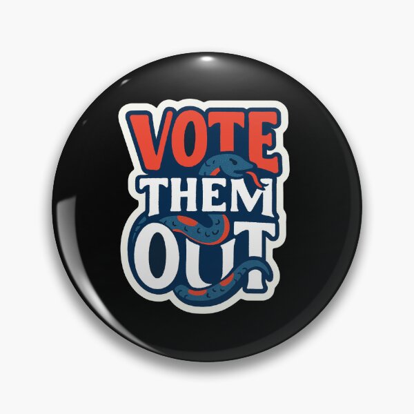 Item preview, Vote Them Out Political Action Snake designed and sold by Owcomm.