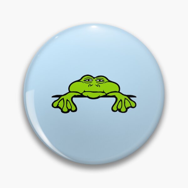 Item preview, Frog Toad Tired Behind Fence Bag Sleepy Exhausted Sad designed and sold by shirt-o-mat.