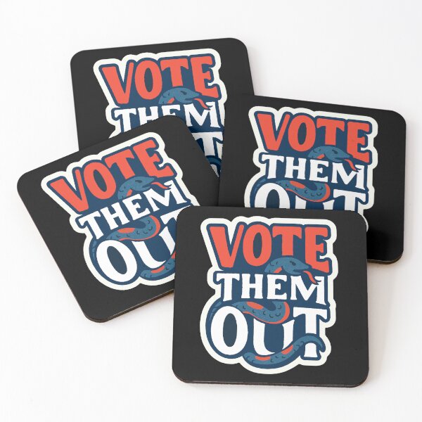 Item preview, Vote Them Out Political Action Snake designed and sold by Owcomm.