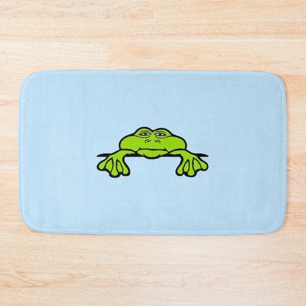 Item preview, Frog Toad Tired Behind Fence Bag Sleepy Exhausted Sad designed and sold by shirt-o-mat.