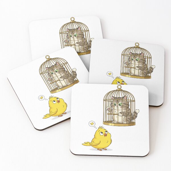 Item preview, The Bird and the Cat designed and sold by Conteceres.