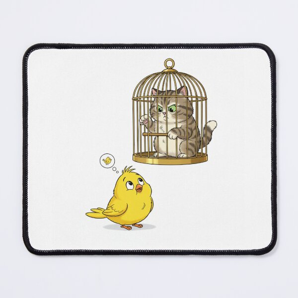 Item preview, The Bird and the Cat designed and sold by Conteceres.