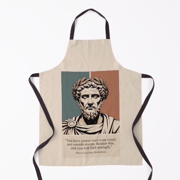 Item preview, Marcus Aurelius Quote Roman Emperor Illustration Vintage designed and sold by KrisSidDesigns.
