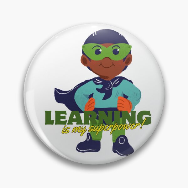 Item preview, Learning is My Superpower (Design D) designed and sold by Mosaic Homeschool Co-Op.