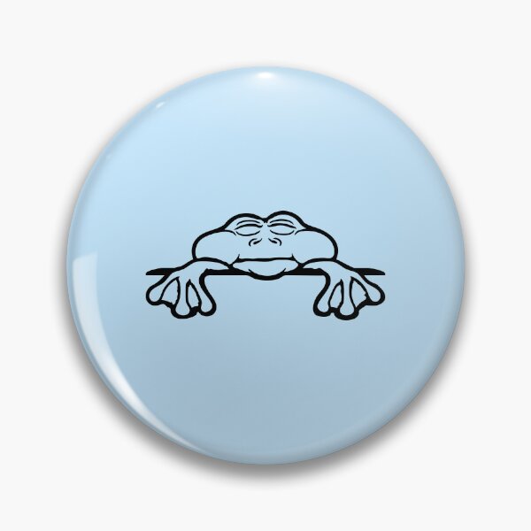Item preview, Frog Toad Tired Behind Fence Bag Sleepy Exhausted Sad designed and sold by shirt-o-mat.
