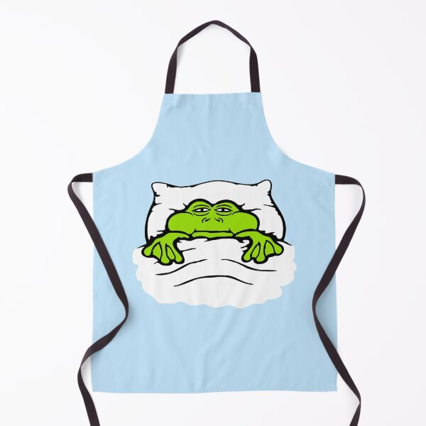 Item preview, Frog Toad Tired Under Bed Duvet Pillow Sleepless designed and sold by shirt-o-mat.