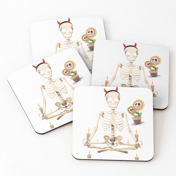 Item preview, Skeleton on yoga  designed and sold by Skifia.