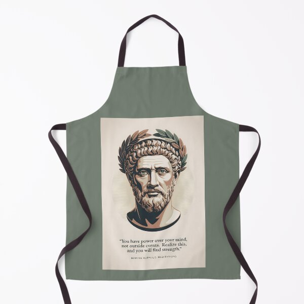Item preview, Marcus Aurelius Meditations Quote Illustration Vintage designed and sold by KrisSidDesigns.