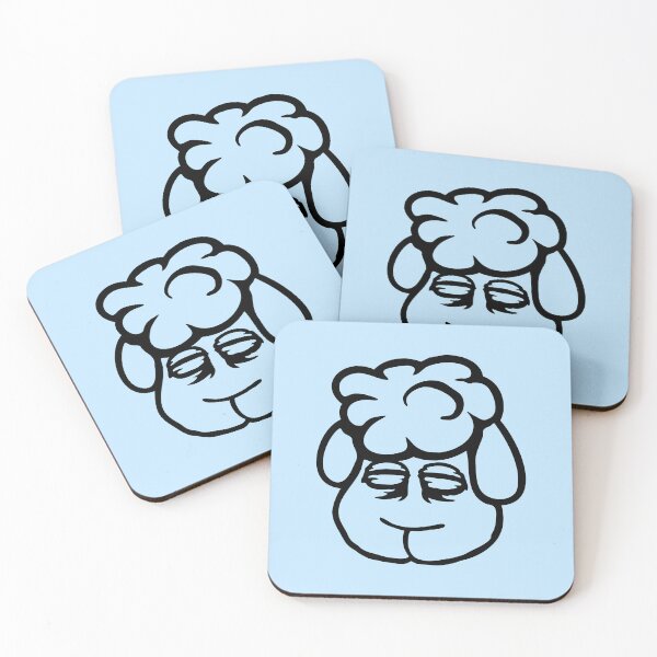Item preview, Sheep Tired Sleepless Closed Eyes Sleepy Exhausted Sad designed and sold by shirt-o-mat.