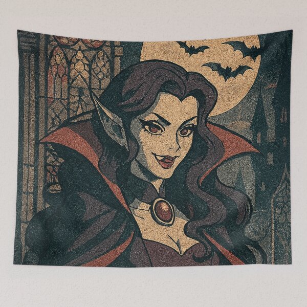 Item preview, Elegant Vampiress Gothic Night designed and sold by JonelleTshirts.
